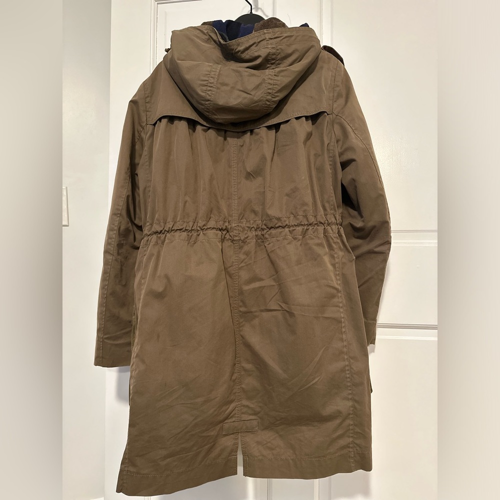 Burberry Jacket - waterproof with a detachable lining - in good condition.
